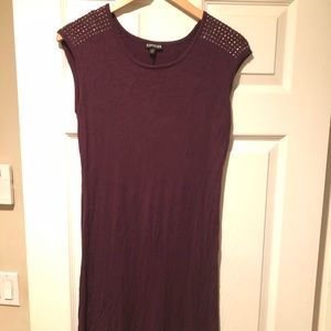 Purple express dress